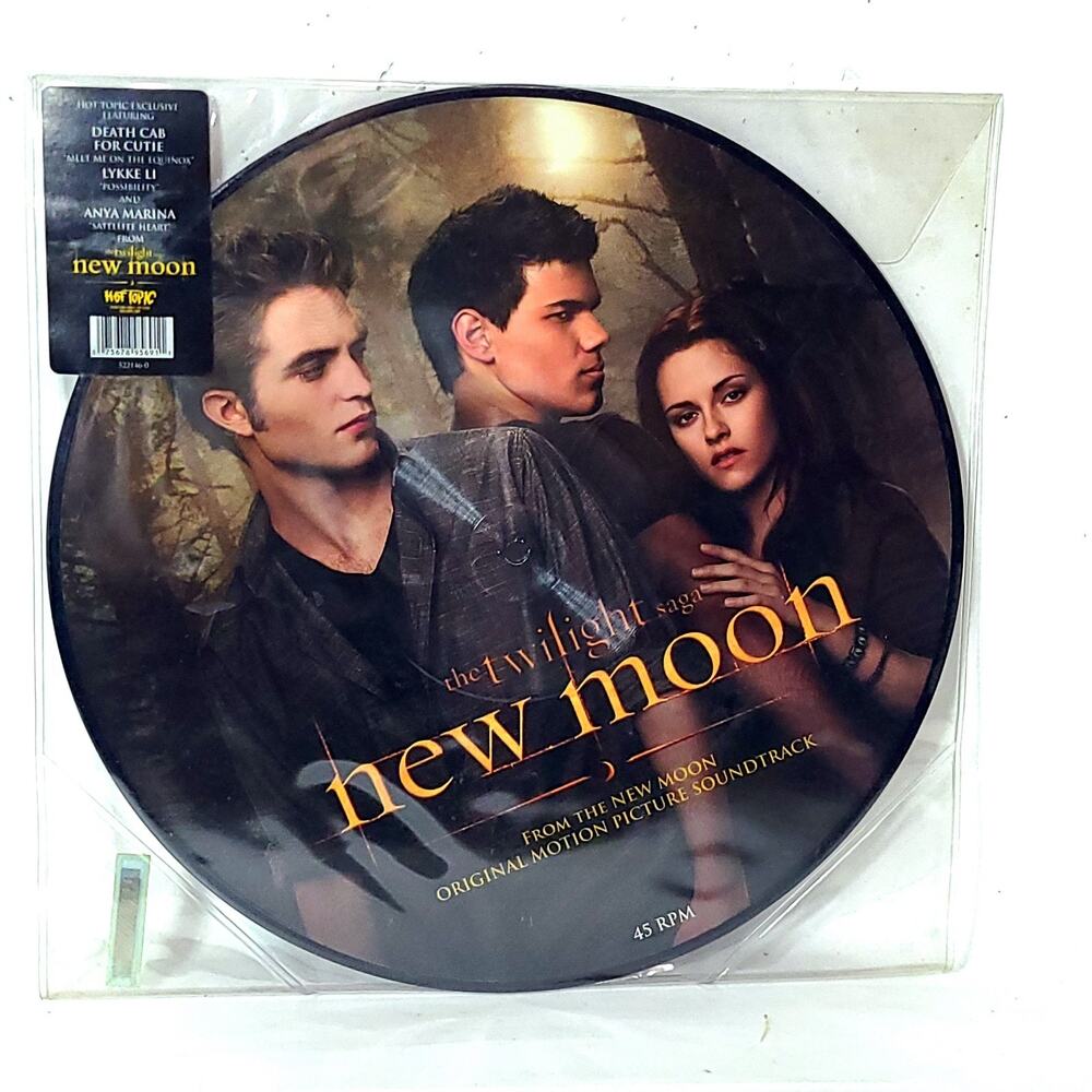 Twilight Saga New Moon Soundtrack Picture Vinyl Record Hot Topic Exclusive NEW